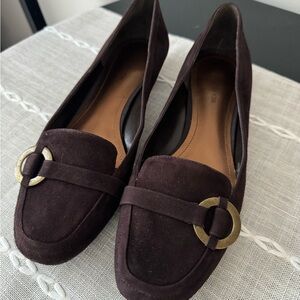 Jones New York | Brown Suede Flats 8 NIB